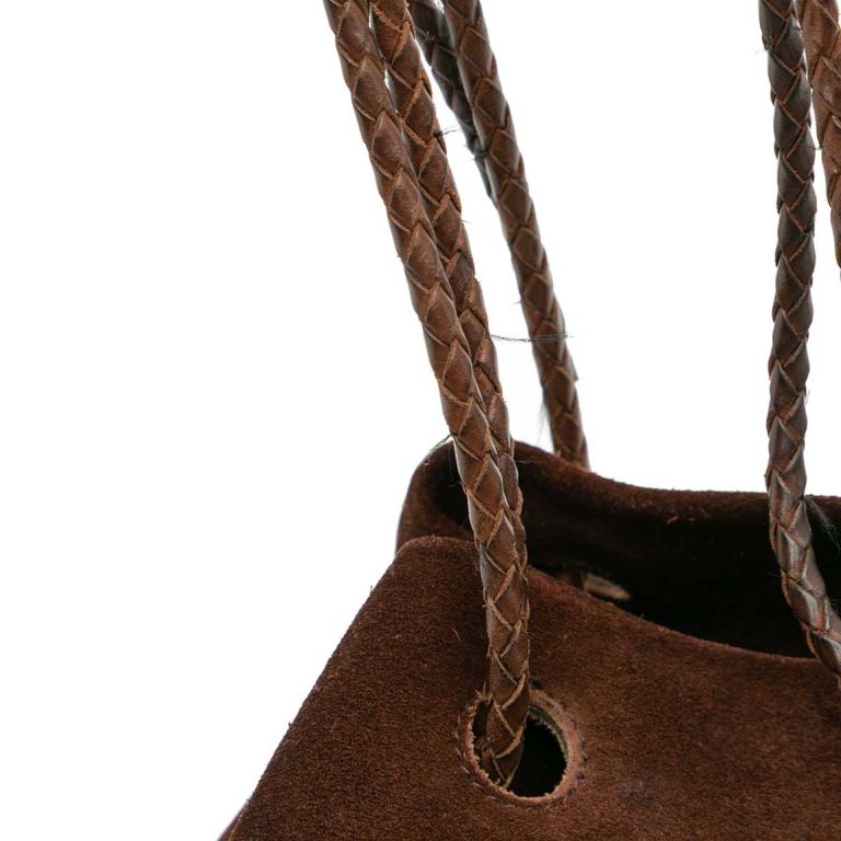 Bottega Veneta Bucket Bag Suede Brown Signs of wear | Sell your designer bag