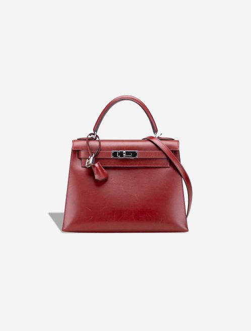 Hermès Kelly 28 Box Rouge H Front | Sell your designer bag