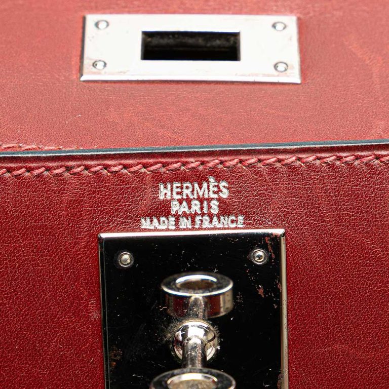 Hermès Kelly 28 Box Rouge H Front | Sell your designer bag