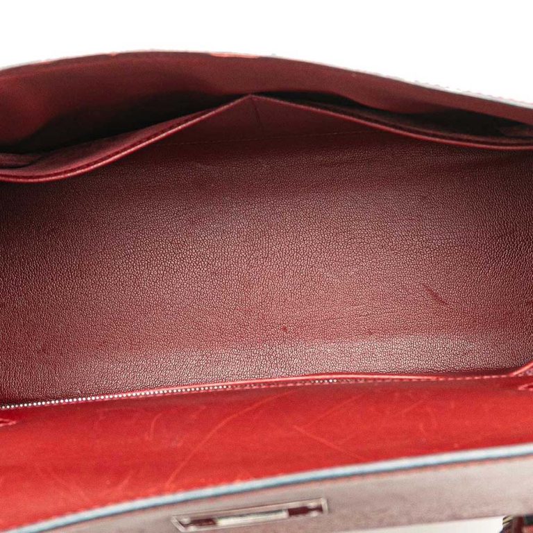 Hermès Kelly 28 Box Rouge H Inside | Sell your designer bag