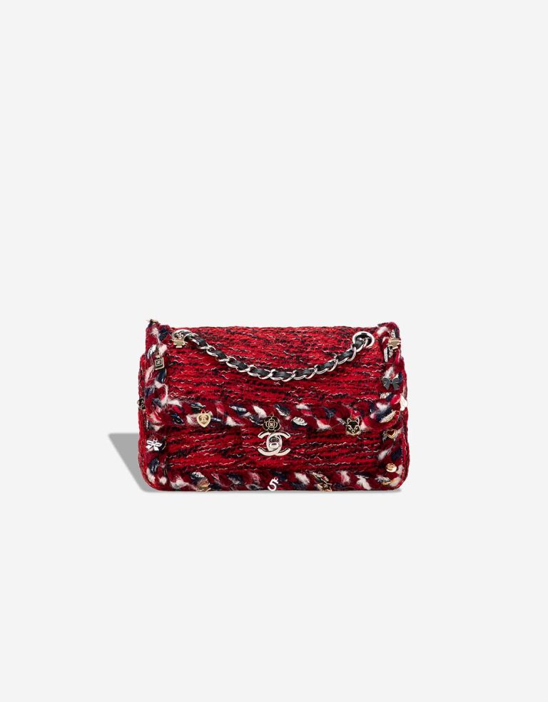 Chanel Timeless Small Tweed Red Front | Sell your designer bag