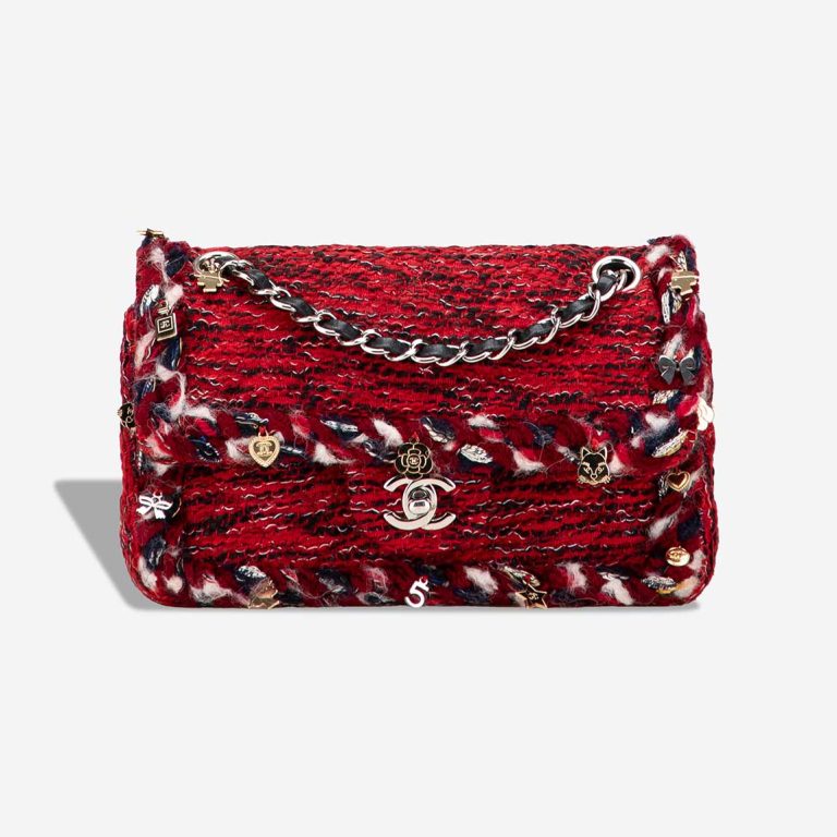 Chanel Timeless Small Tweed Red Front | Sell your designer bag