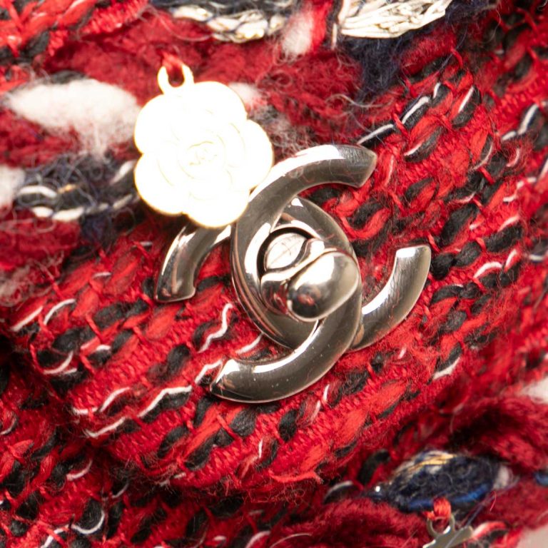 Chanel Timeless Small Tweed Red Front | Sell your designer bag