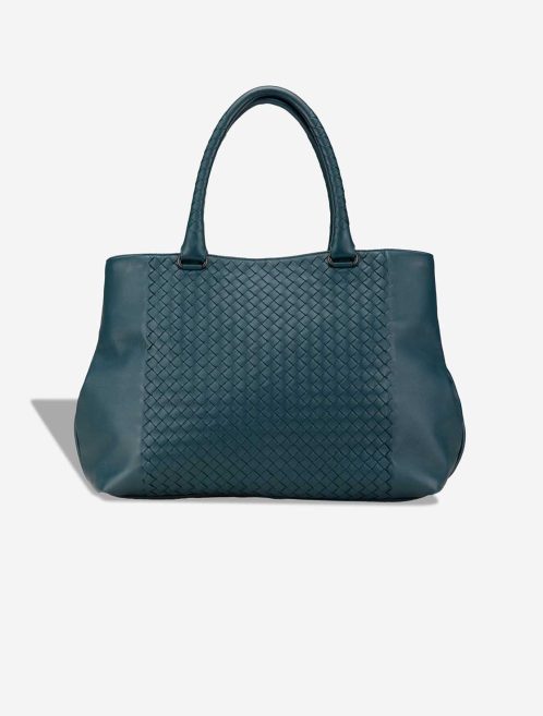 Bottega Veneta Tote bag Large Lamb Blu Front | Sell your designer bag