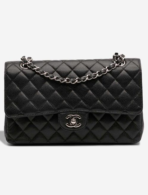 Chanel Timeless Medium Caviar Black Front | Sell your designer bag