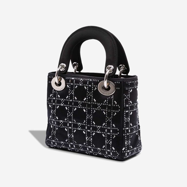 Dior Lady Mini Satin Black | Sell your designer bag