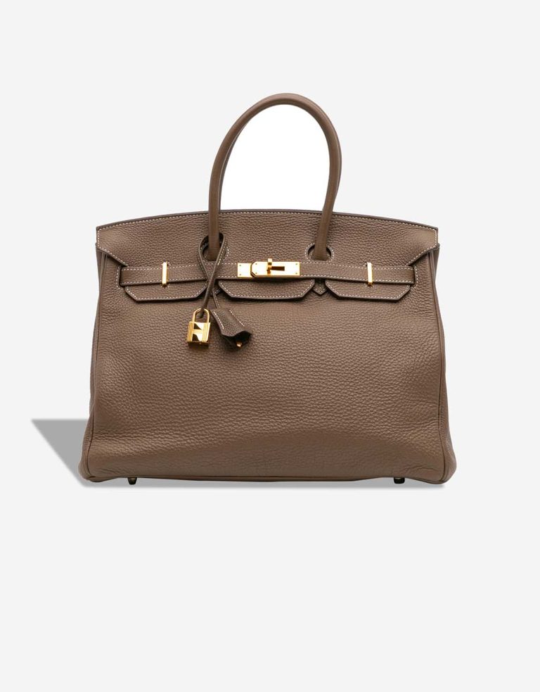 Hermès Birkin 35 Togo Étoupe Front | Sell your designer bag