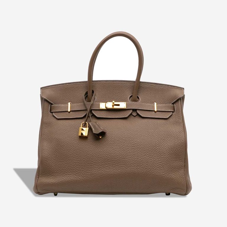 Hermès Birkin 35 Togo Étoupe Front | Sell your designer bag