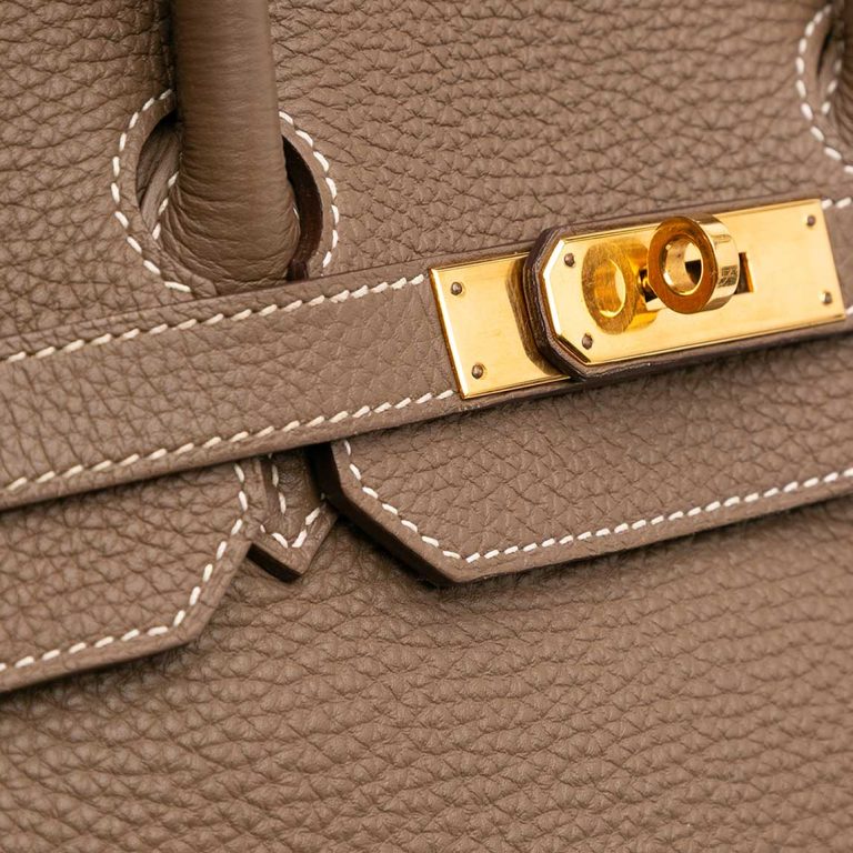 Hermès Birkin 35 Togo Étoupe Front | Sell your designer bag