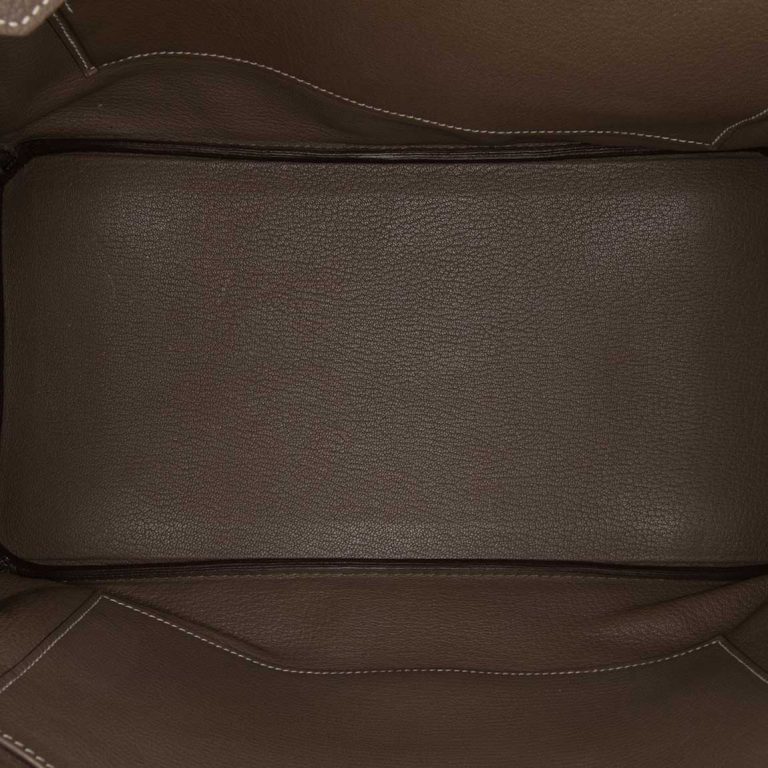 Hermès Birkin 35 Togo Étoupe Inside | Sell your designer bag