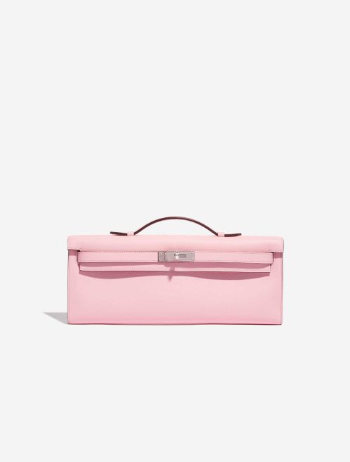 Pre-owned Hermès bag Kelly Cut Clutch Swift Rose Sakura | Sell your designer bag on Saclab.com