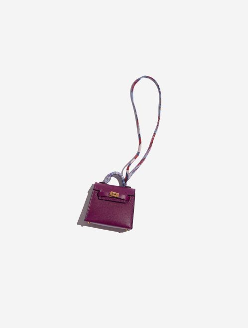 Pre-owned Hermès bag Kelly Twilly Tadelakt Anemone Violet | Sell your designer bag on Saclab.com