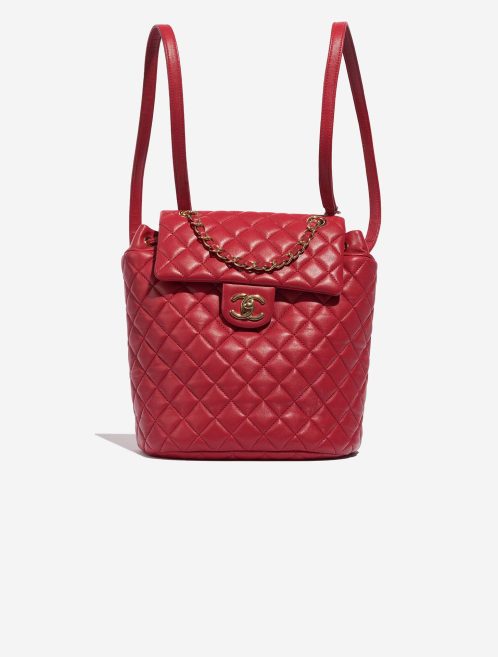 Pre-owned Chanel bag Timeless Backpack Lamb Red Red | Sell your designer bag on Saclab.com