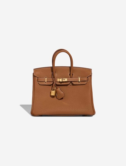 Pre-owned Hermès bag Birkin 25 Togo Gold Gold | Sell your designer bag on Saclab.com