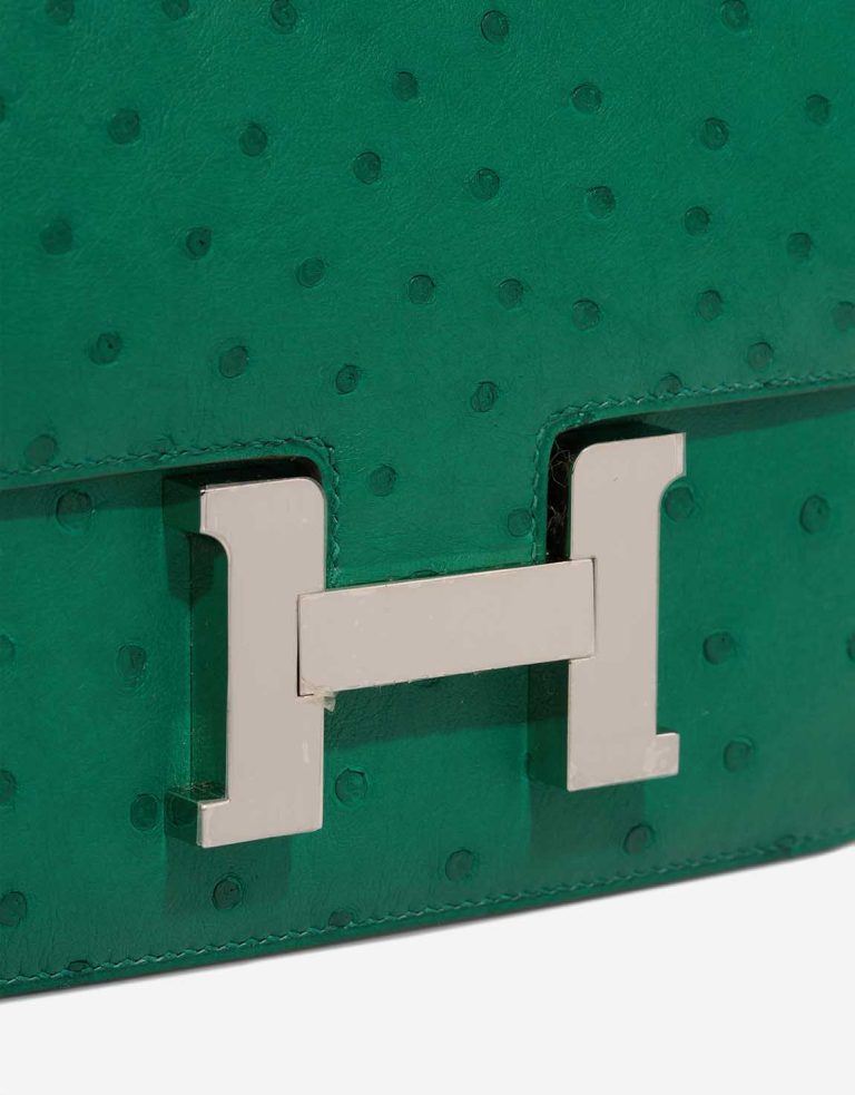 Hermès Constance 18 Ostrich Green Closing System | Sell your designer bag