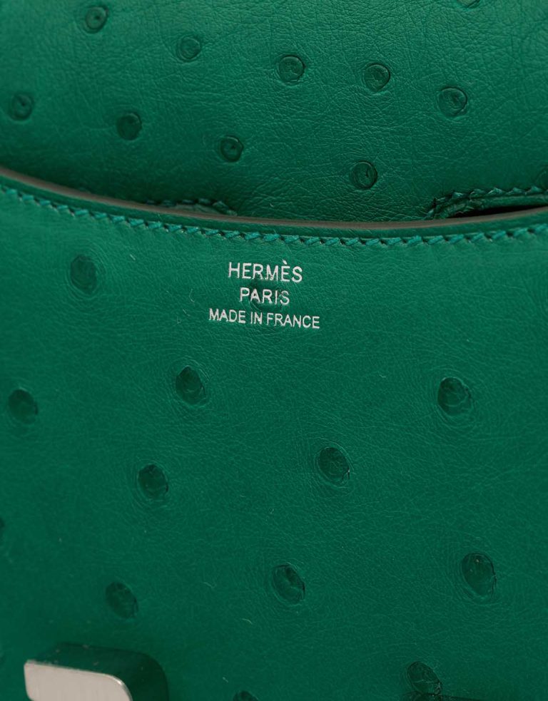 Hermès Constance 18 Ostrich Green Logo | Sell your designer bag