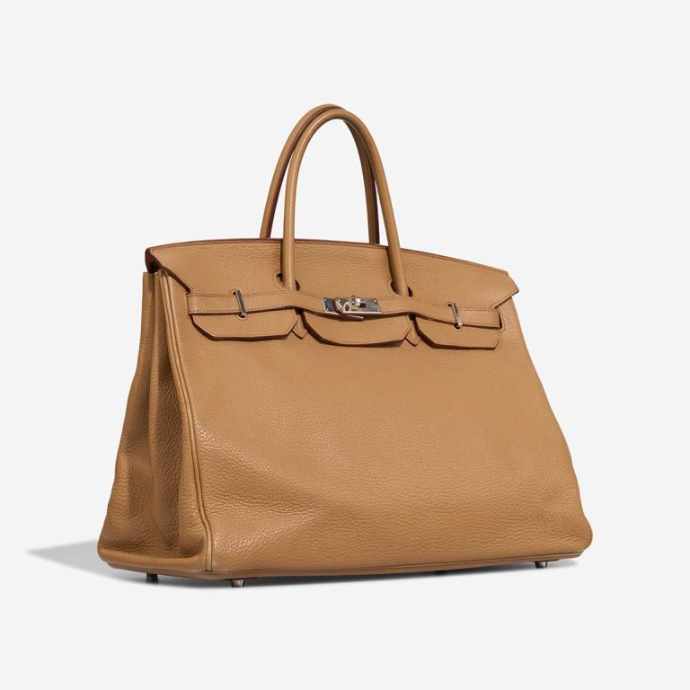 Hermès Birkin 40 Taurillon Clémence Tabac Camel | Sell your designer bag