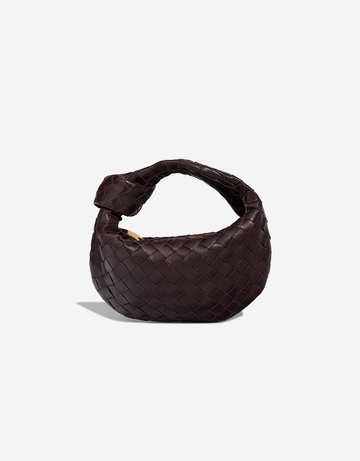 Bottega Veneta Jodie Mini Lamb Dark Burgundy | SACLÀB