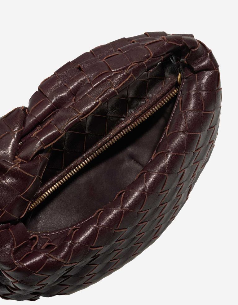 Bottega Veneta Jodie Mini Lamb Dark Burgundy Inside | Sell your designer bag
