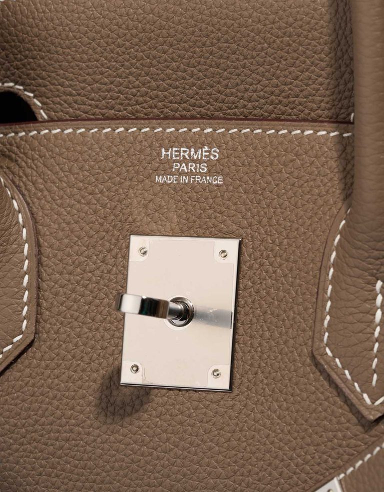 Hermès Birkin 30 Togo Étoupe Logo | Sell your designer bag