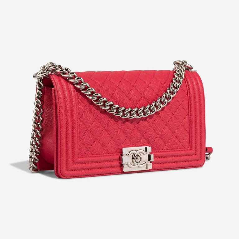 Chanel Boy Old Medium Caviar Red | Sell your designer bag