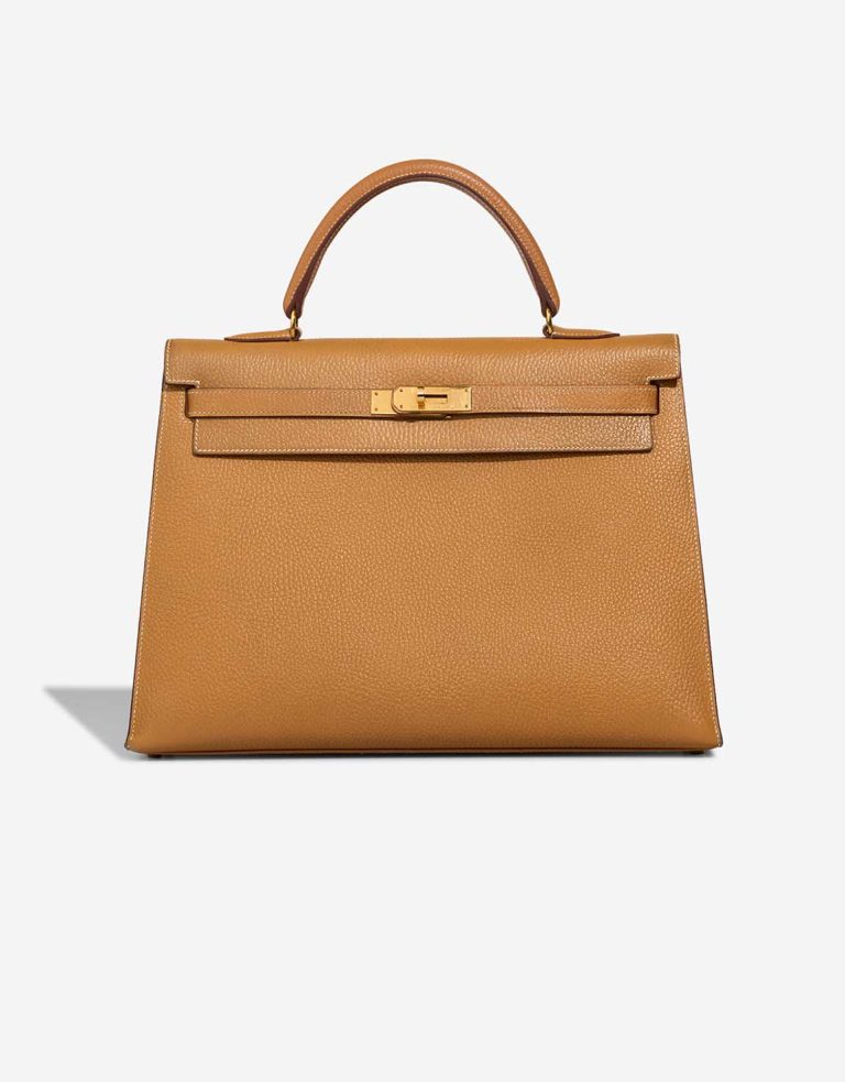 Hermès Kelly 35 Vache Naturel Naturel Front | Sell your designer bag