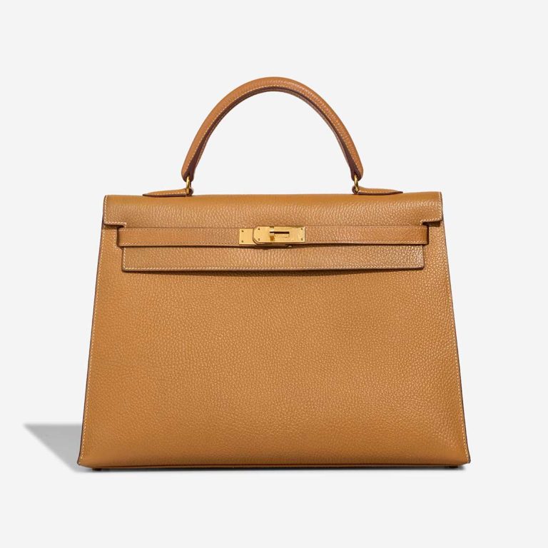 Hermès Kelly 35 Vache Naturel Naturel Front | Sell your designer bag