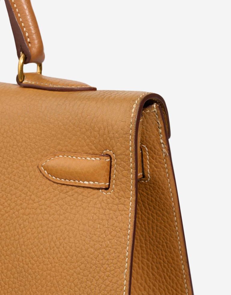 Hermès Kelly 35 Vache Naturel Naturel Signs of wear | Sell your designer bag