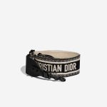 Dior Shoulder Strap Canvas Black / White Front | Sell your designer bag
