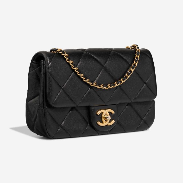 Chanel Timeless Mini Rectangular Lamb Black | Sell your designer bag