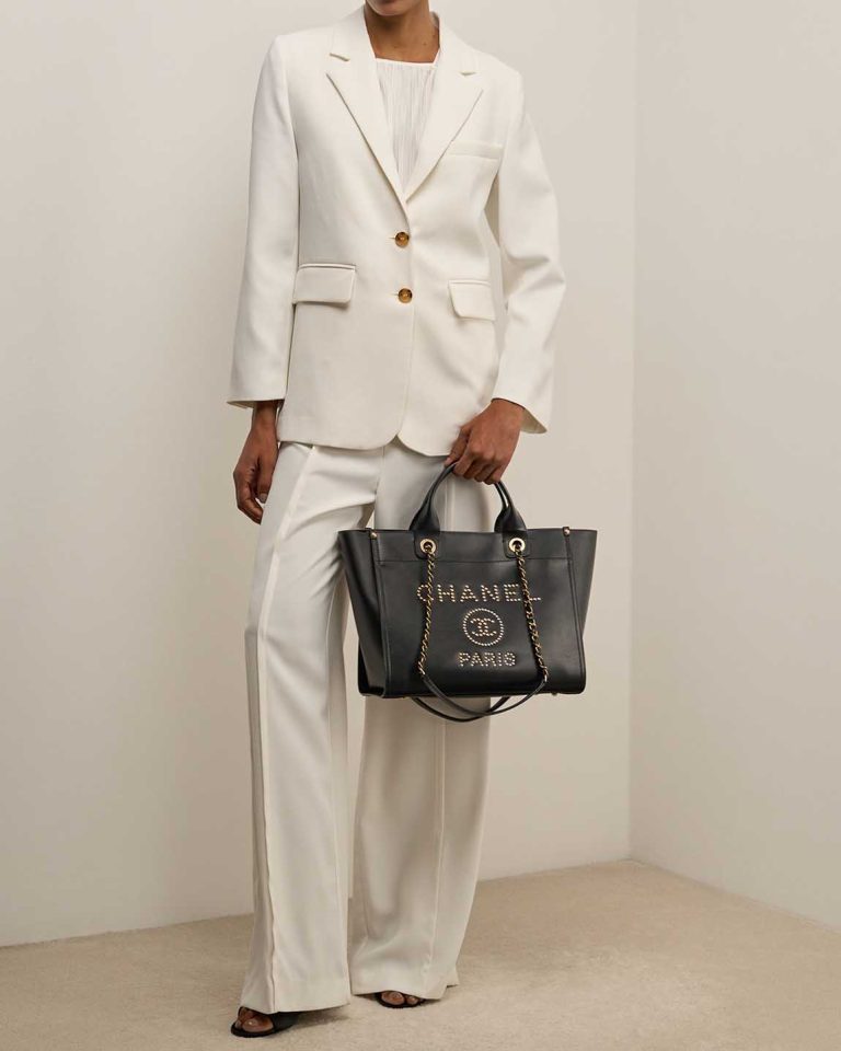 Chanel Deauville Small Caviar Black | Sell your designer bag