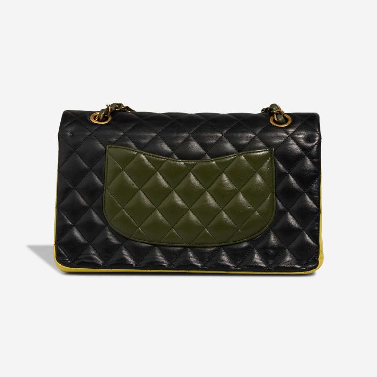 Chanel Timeless Medium Lamb Black / Green / Yellow | Sell your designer bag