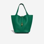 Hermès Picotin 22 Clémence Vert Vertigo Front | Sell your designer bag