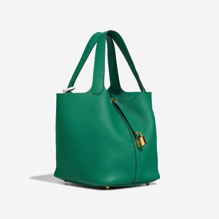 Hermès Picotin 22 Clémence Vert Vertigo | Sell your designer bag