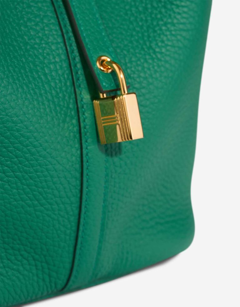 Hermès Picotin 22 Clémence Vert Vertigo Closing System | Sell your designer bag