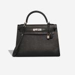Hermès Kelly 32 Epsom Black Front | Sell your designer bag