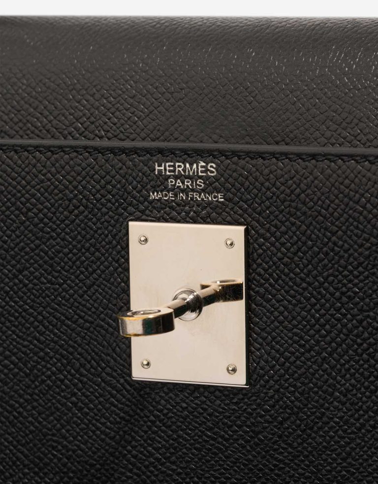 Hermès Kelly 32 Epsom Black Logo | Sell your designer bag