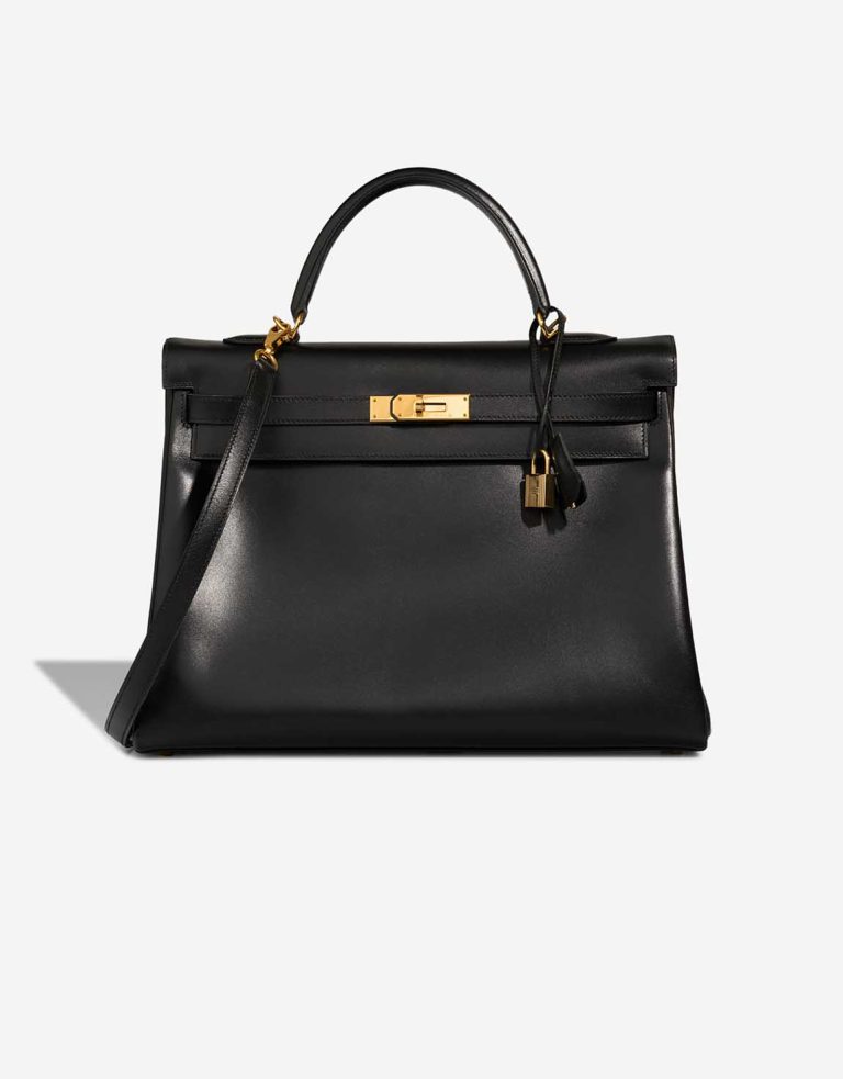 Hermès Kelly 35 Box Black Front | Sell your designer bag