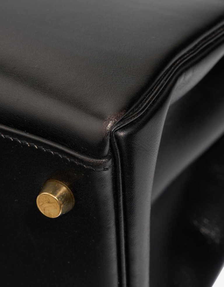Hermès Kelly 35 Box Black Signs of wear | Sell your designer bag