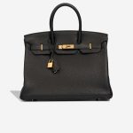 Hermès Birkin 35 Togo Black Front | Sell your designer bag