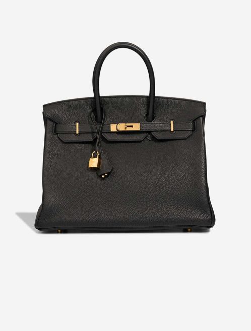 Hermès Birkin 35 Togo Black Front | Sell your designer bag