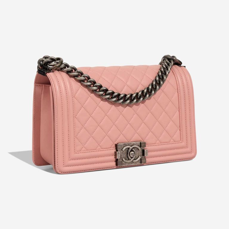 Chanel Boy Old Medium Lamb Rose | Sell your designer bag