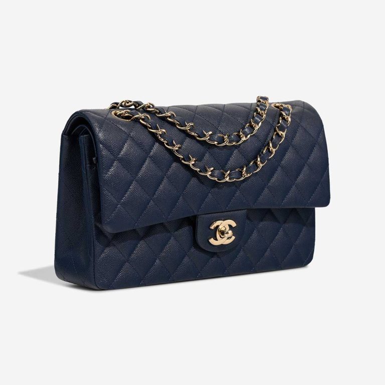 Chanel Timeless Medium Caviar Blue | Sell your designer bag