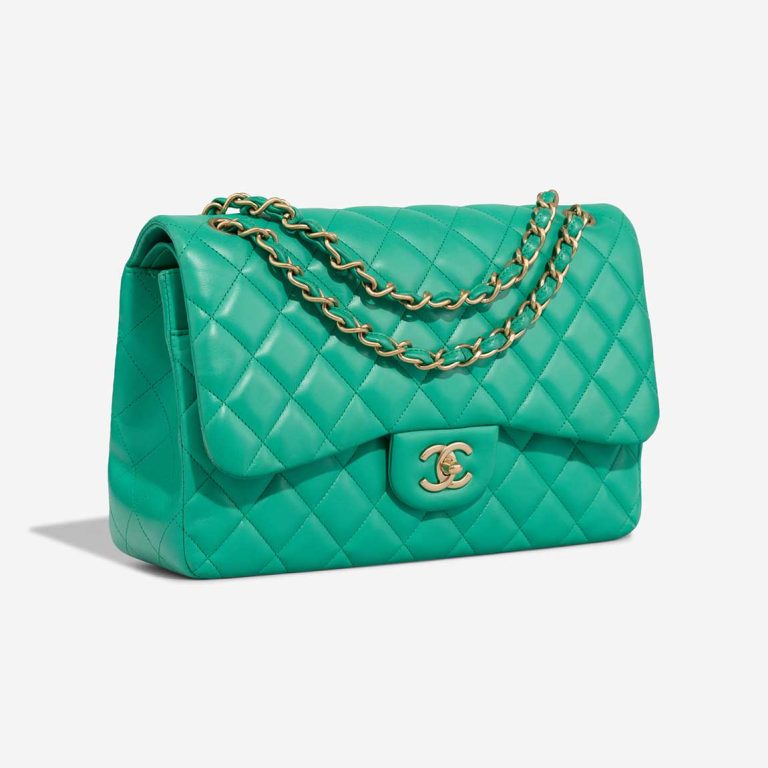 Chanel Timeless Jumbo Lamb Mint | Sell your designer bag