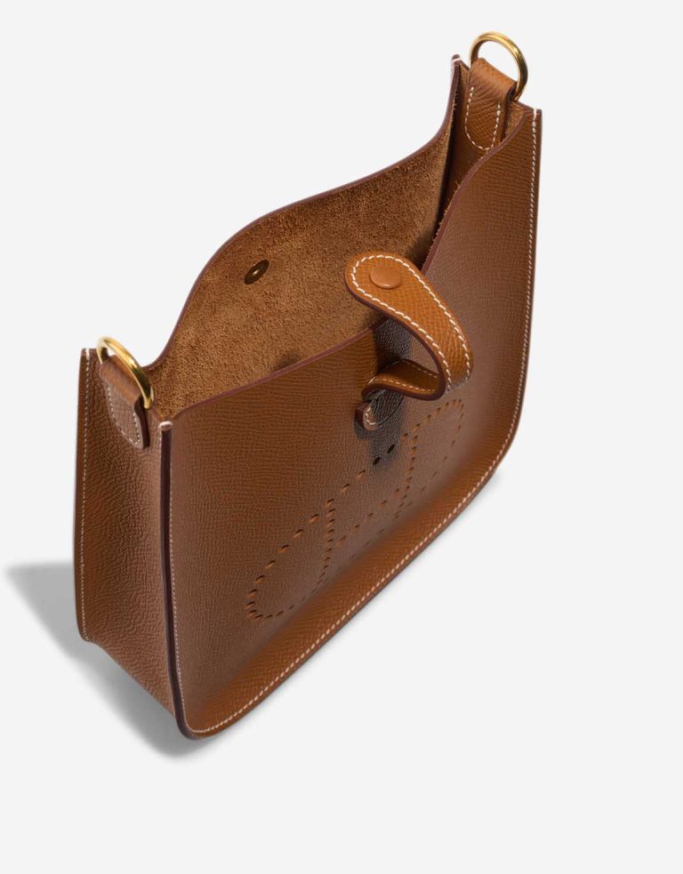 Hermès Evelyne 16 Sellier Epsom Gold  Inside | Sell your designer bag