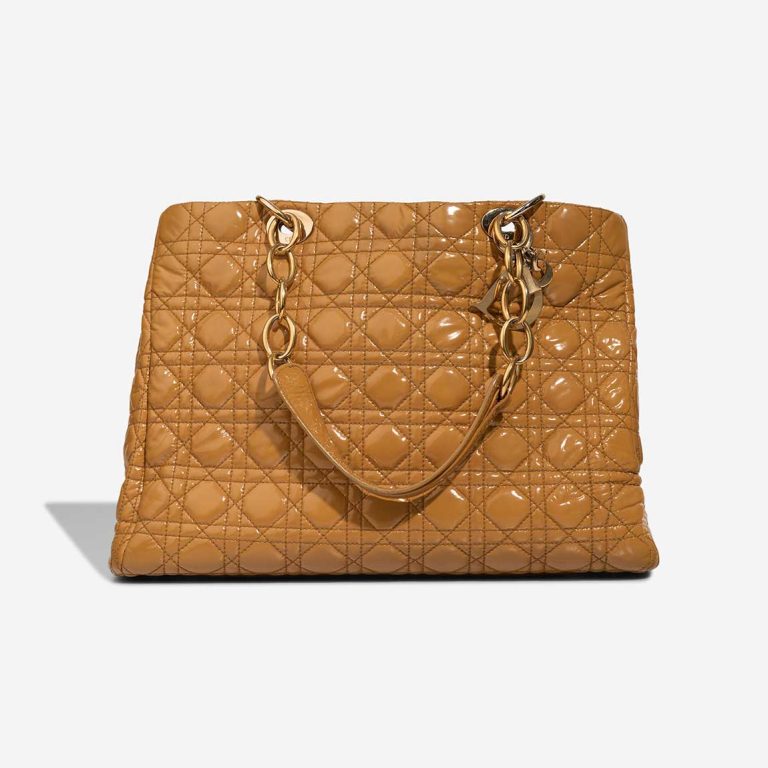 Dior Shopper Medium Patent Mustard | Sell your designer bag