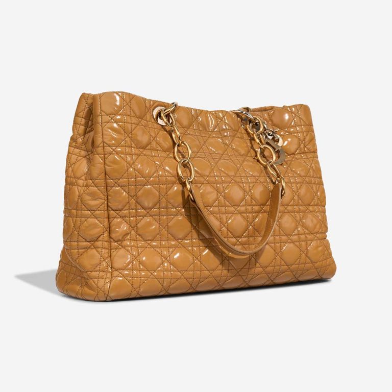 Dior Shopper Medium Patent Mustard | Sell your designer bag