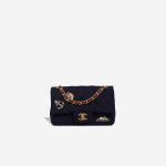 Chanel Timeless Mini Rectangular Jersey / Lamb Blue Front | Sell your designer bag