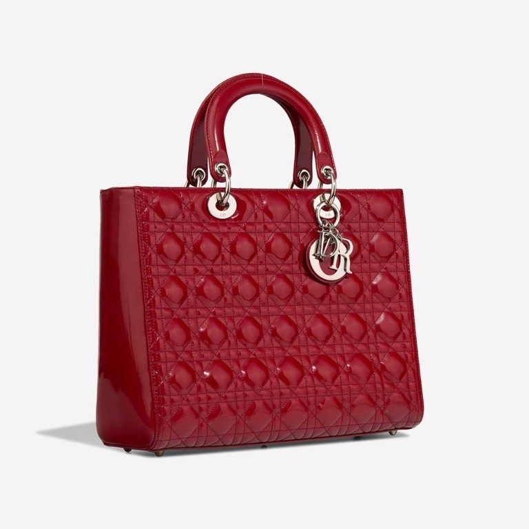 Dior Lady Large Patent Red | Sell your designer bag