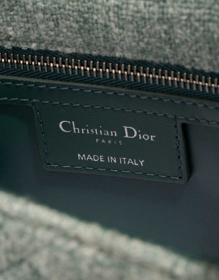 Dior Caro Small Tweed Light Grey Logo | Sell your designer bag